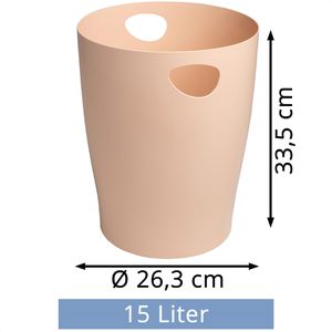 Produktbild für Papierkorb Exacompta 45331D, ECOBIN Skandi, nude