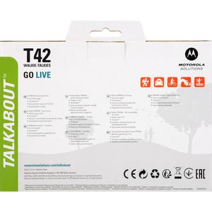 Produktbild für Funkgerät Motorola Talkabout T42, lizenzfrei, PMR446