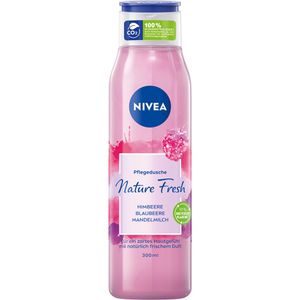 Nivea Duschgel Pflegedusche Natural Fresh, Himbeere, für Frauen, 300ml