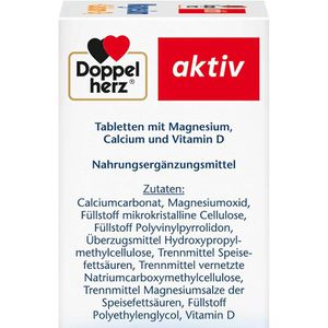 Produktbild für Magnesium Doppelherz aktiv, 40 Tabletten