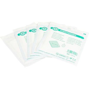 Produktbild für Mullkompressen Nobamed 712110, aus Baumwolle, steril