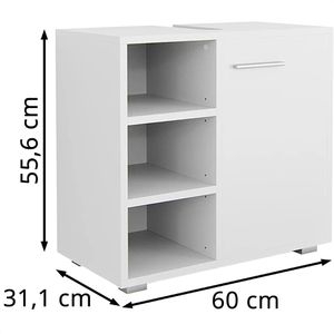 Produktbild für Waschbeckenunterschrank Vicco Perry, stehend