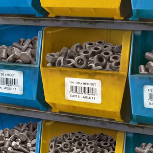 Produktbild für Dymo-Etiketten Zweckform für Dymo 1933081, weiß