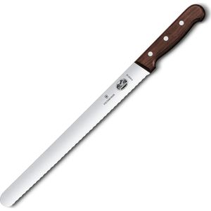 Schinkenmesser Victorinox Wood, Wellenschliff