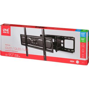 Produktbild für TV-Wandhalterung One-For-All Solid Line, WM4661, schwarz