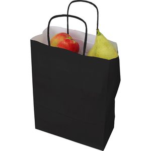 Produktbild für Papiertüten Mailmedia schwarz