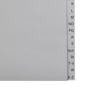 Produktbild für Register Leitz 1200-00-85 A4-halbe Höhe Überbreite