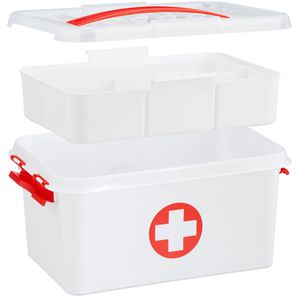 Produktbild für Verbandskasten Relaxdays Medizinbox