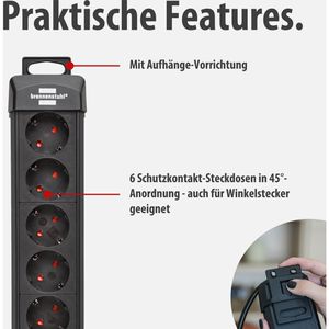 Produktbild für Steckdosenleiste Brennenstuhl Premium-Line, 3m