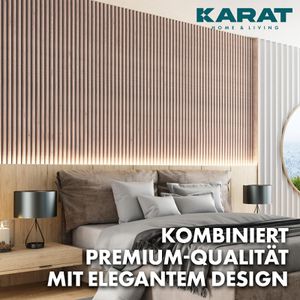 Produktbild für Akustikpaneel Karat Eiche hell