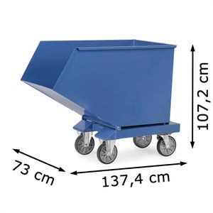 Produktbild für Kippbehälter Fetra Muldenkipper 4702, für Stapler