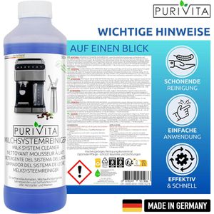 Produktbild für Milchschaumreiniger Purivita für Sahnespender&amp;Kaffeeautomaten