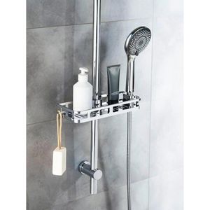Produktbild für Duschablage Wenko Liberta, verchromt