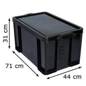 Produktbild für Aufbewahrungsbox Really-Useful-Box 64BK, 64L