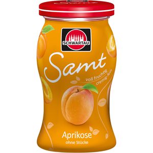 Schwartau Fruchtaufstrich Samt Aprikose, 50% Frucht, 270g