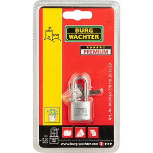 Produktbild für Vorhängeschloss Burg-Wächter Alutitan 770, 20mm