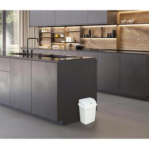 Produktbild für Mülleimer TipTop-Office weiß