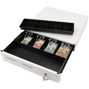 Produktbild für Kassenschublade Olympia M 405 Color weiß, 40,5 x 40 cm