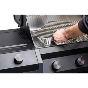 Produktbild für Gasgrill Grillfürst Independence P830E, schwarz, 8 Brenner