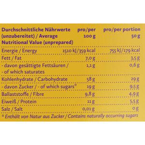 Produktbild für Haferbrei 3Bears Porridge Mohnige Banane