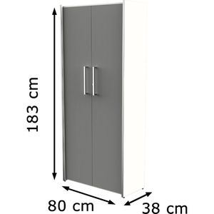 Produktbild für Aktenschrank Kerkmann Move, aus Holz