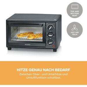 Produktbild für Minibackofen Severin TO 2079, mit Umluftfunktion, bis 230°C