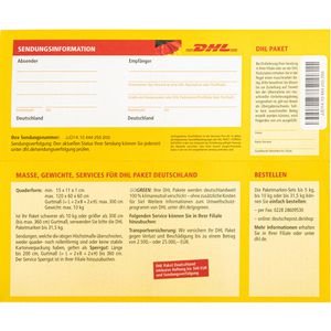 Produktbild für Paketmarke DeutschePost national, bis 10kg