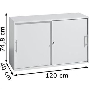 Produktbild für Schiebetürenschrank Hammerbacher H-Serie, Holz