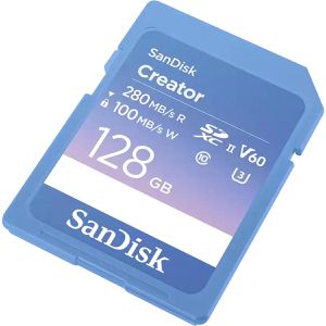 Produktbild für SD-Karte SanDisk Creator, SDSDXEP-128G-GNCIS, 128GB