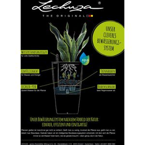 Produktbild für Übertopf Lechuza CANTO Stone 30 high, quarzweiß, 30x56x30 cm