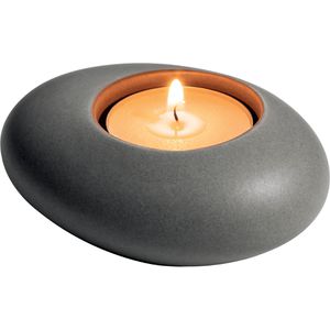 Produktbild für Teelichthalter Tescoma 906850.43, Fancy Home Stones, grau