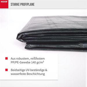 Produktbild für Abdeckplane NOOR Profi, anthrazit