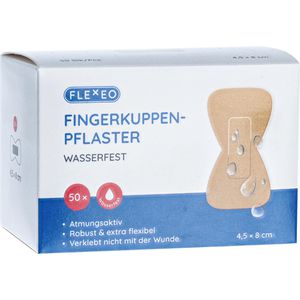 Produktbild für Pflaster Flexeo Fingerkuppenpflaster, 50 Strips