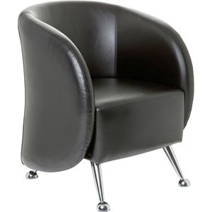 Produktbild für Loungesessel hJh-OFFICE ST. LUCIA, 713200, schwarz