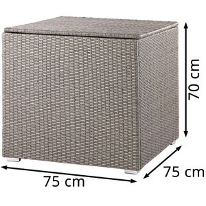 Produktbild für Gartenbox CASARIA 108955, aus Polyrattan