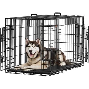 Tiertransportbox Feandrea Gitterbox XXL, Metall