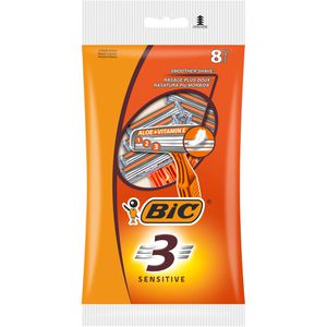 Produktbild für Nassrasierer Bic 3 Sensitive