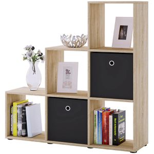 Produktbild für Bücherregal VCM Nitas, 912407, sonoma eiche