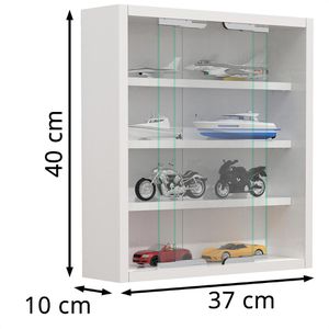 Produktbild für Glasvitrine VCM Agisa S, hängend