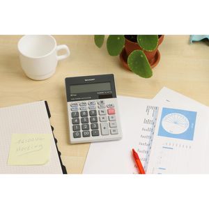Produktbild für Taschenrechner Sharp EL-M711G, MwSt-Berechnung
