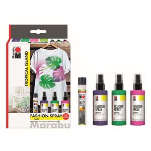 Stoffmalfarben Marabu Fashion Spray, Tropical