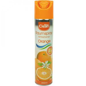 Elina-Clean Raumduft 2in1, 300 ml, Spray, geruchsneutralisierend, Orange