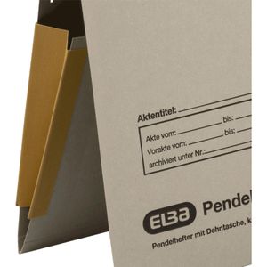 Produktbild für Pendelhefter Elba 100570025, A4, grau