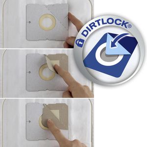 Produktbild für Staubsaugerbeutel Swirl Y12 AirSpace MicroPor Plus