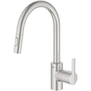 Produktbild für Küchenarmatur GROHE Feel 31486DC1, Edelstahl