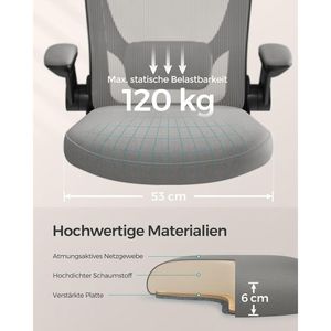 Produktbild für Bürostuhl Songmics OBN037G01