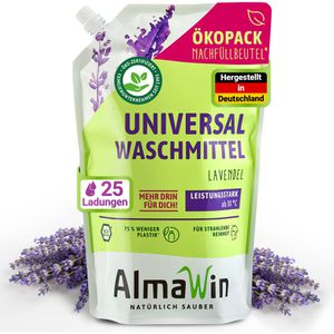 Waschmittel AlmaWin Vollwaschmittel Lavendelduft