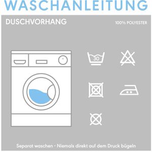 Produktbild für Duschvorhang Sealskin Madeira, 120 x 200 cm