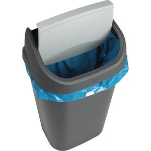 Produktbild für Mülleimer Curver Allibert Mistral Swing, anthrazit