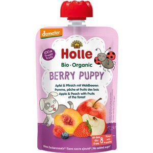 Produktbild für Fruchtpüree Holle Berry Puppy, 100% Frucht demeter, BIO